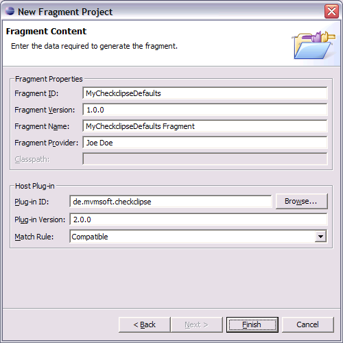 New Fragment Properties